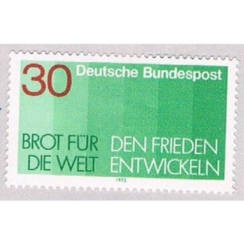 Germany 1099 MLH Bread for the world 1972 (BP49802)