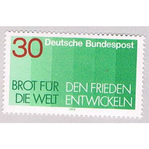 Germany 1099 Unused Bread for the world 1972 (BP45221)