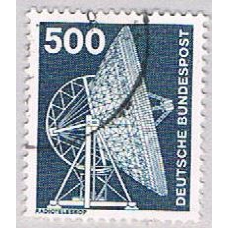 Germany 1187 Used Radar Station 1 1976 (BP53814)