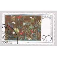 Germany 1303 Used Painting Birds in Garden 1979 (BP50002)