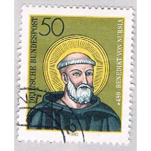 Germany 1334 Used St Benedict 1980 (BP50119)