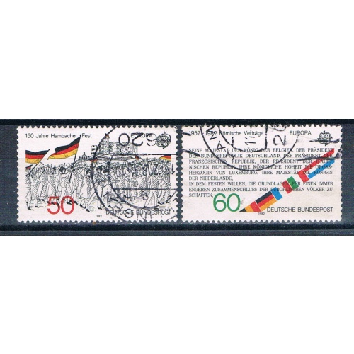 Germany 1372-73 Used set Europa 1982 (G0544)