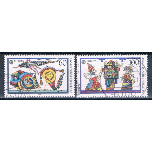 Germany 1573-74 Used set Europa 1989 (G0546)