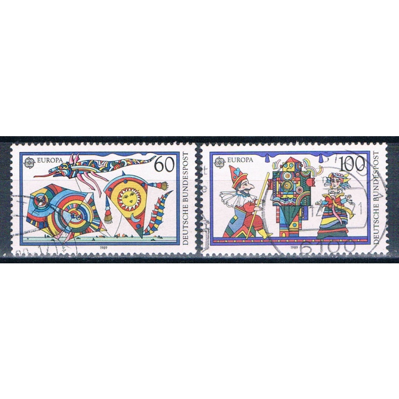 Germany 1573-74 Used set Europa 1989 (G0546)