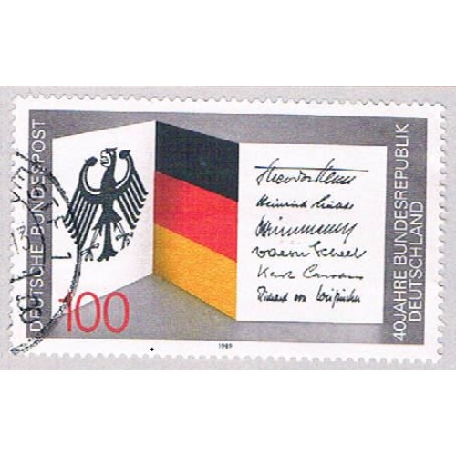 Germany 1577 Used Federal Republic 1989 (BP50001)