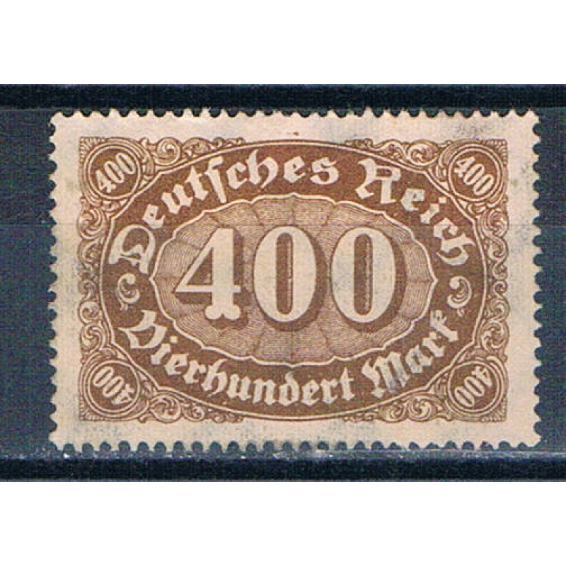 Germany 159 MLH Numeral 400 1922 (G0555)