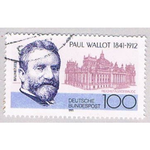 Germany 1653 Used Wallot 1991 (BP49828)