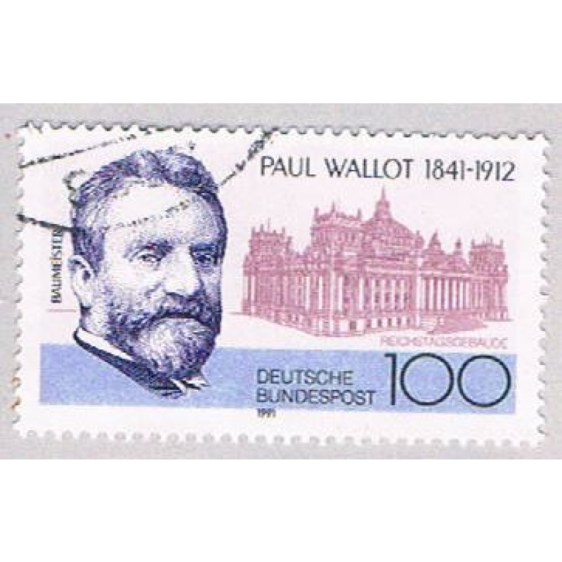 Germany 1653 Used Wallot 1991 (BP49828)