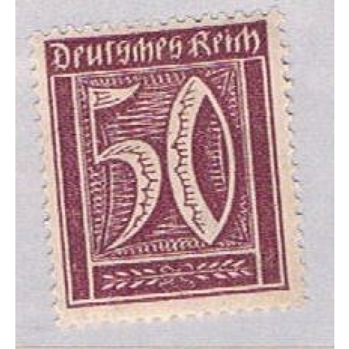 Germany 167 MLH Numeral 50 1921 (G0558)+