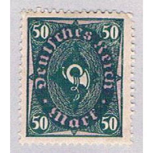Germany 184 MLH Post Horn 1921 (G0568)+