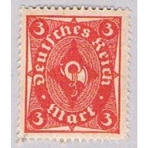 Germany 186 MLH Post Horn 1922 (G0566)+