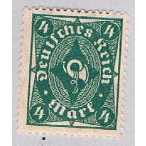 Germany 187 MLH Post Horn 1922 (G0565)