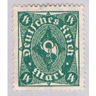 Germany 187 MLH Post Horn 1922 (G0567)+