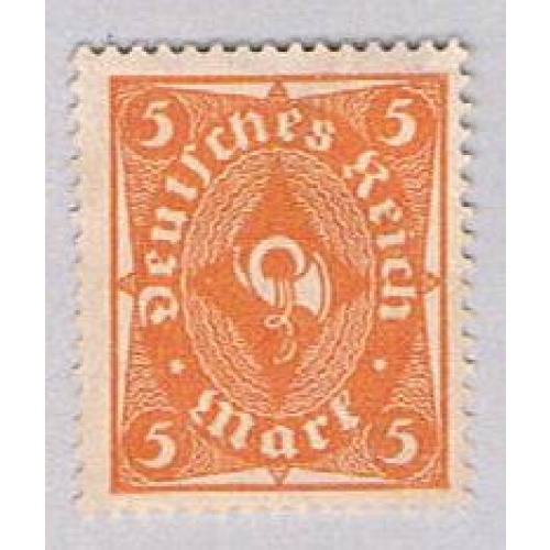Germany 188 MLH Post Horn 1921 (G0564)+