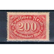 Germany 200 MLH Numeral 200 1922 (G0551)+