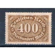 Germany 202 MLH Numeral 400 1922 (G0550)+