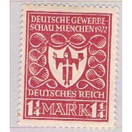 Germany 212 MLH Arms of Munich 1922 (G0600)+