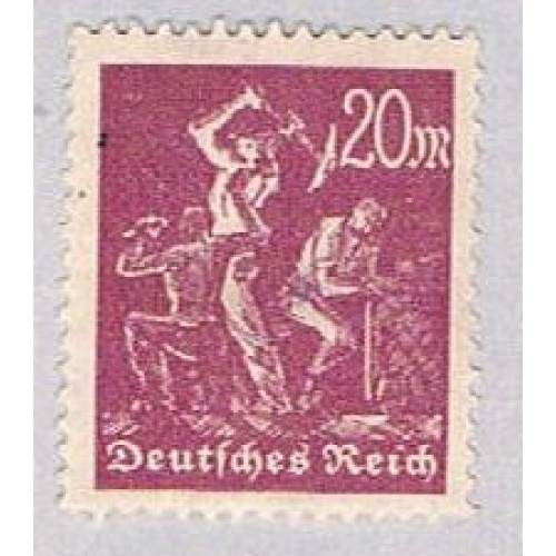 Germany 224 MLH Miners 1922 (G0575)+