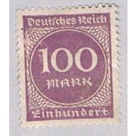 Germany 229 MLH Numeral 100 1922 (G0577)+