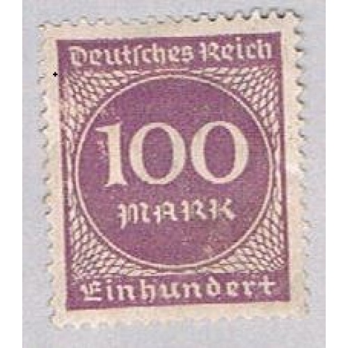 Germany 229 MLH Numeral 100 1922 (G0577)+