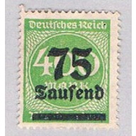 Germany 251 MLH 75 over 400 1923 (G0593)+