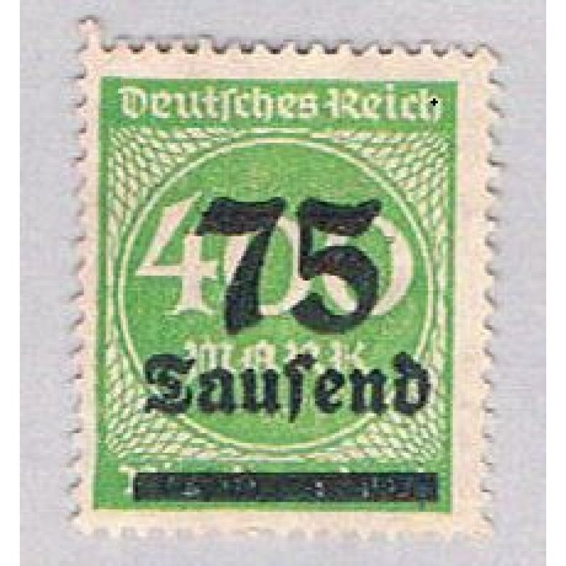 Germany 251 MLH 75 over 400 1923 (G0593)+