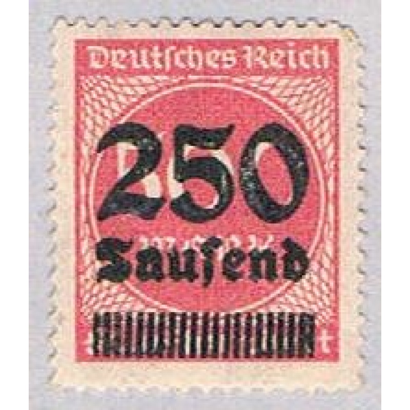 Germany 259 MLH 250 over 500 1923 (G0597)+