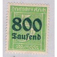 Germany 261 MLH 800 over 5 1923 (G0591)+