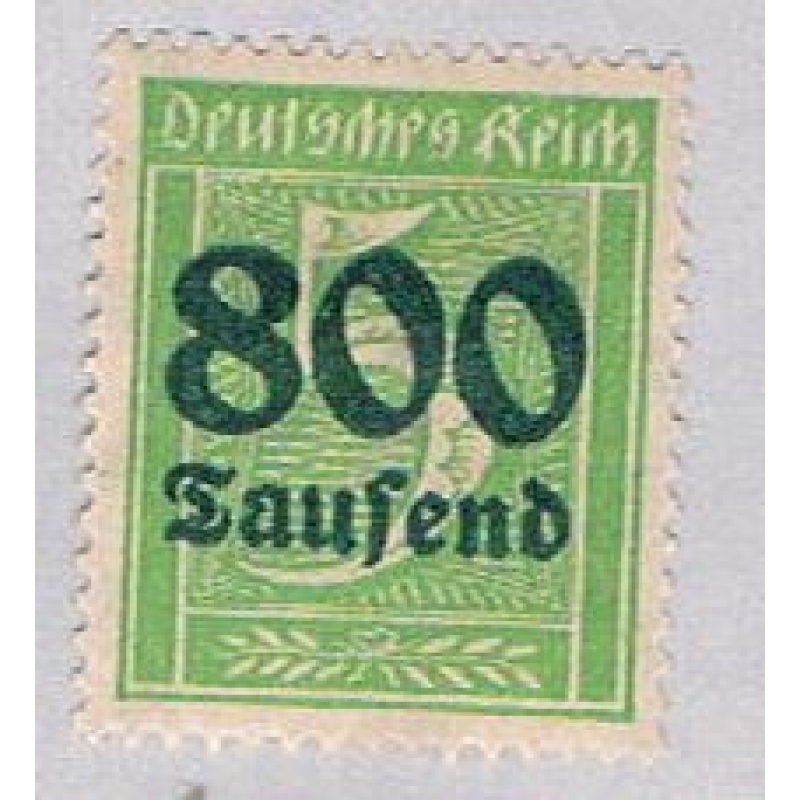 Germany 261 MLH 800 over 5 1923 (G0591)+