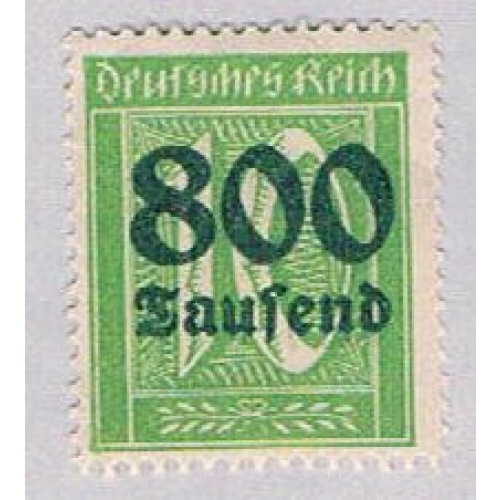 Germany 262 MLH 800 over 10 1923 (G0592)+