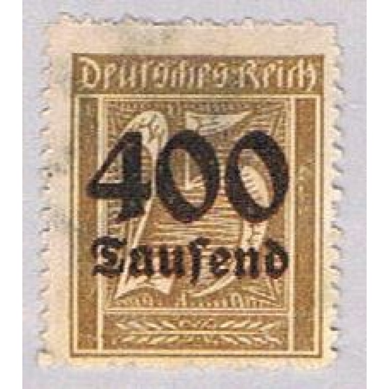 Germany 274 Used Heavily stained back 1923 CV 4.50 (BP49420)