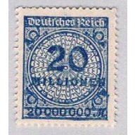Germany 287 MLH 20 Million 1923 (G0579)+