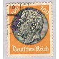 Germany 431 Used Hindenburg 1 1933 CV 1.20 (BP53820)