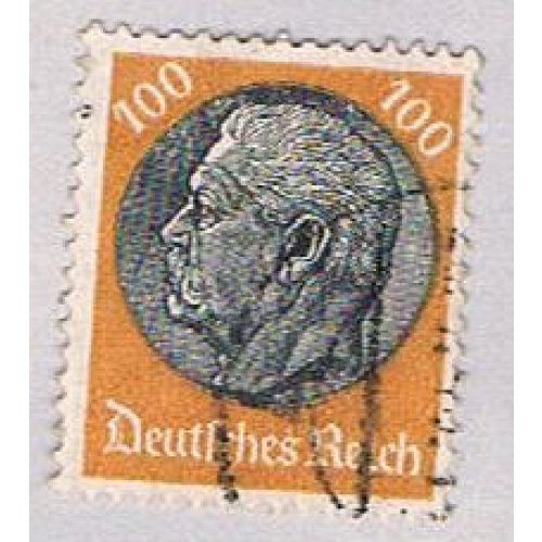 Germany 431 Used Hindenburg 1933 CV 1.20 (BP53819)