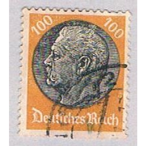 Germany 431 Used Hindenburg 2 1933 CV 1.20 (BP53821)