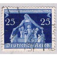 Germany 476 Used Symbolical  1936 CV 1.10 (BP53810)