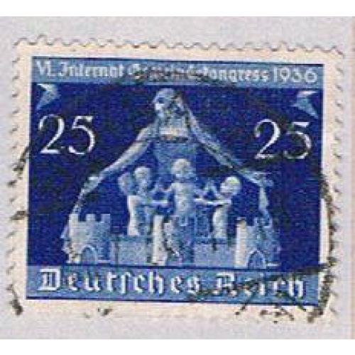 Germany 476 Used Symbolical 2 1936 CV 1.10 (BP5383)