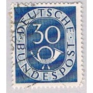 Germany 679 Used Numeral 30 1951 (BP53909)