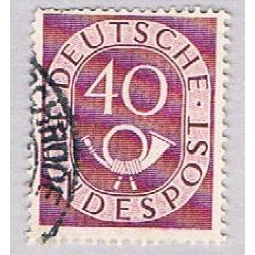 Germany 680 Used Numeral 40 1951 (BP49424)