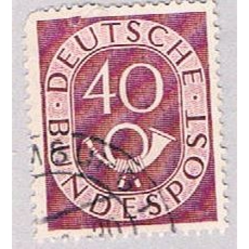 Germany 680 Used Post Horn 1951 (BP49437)