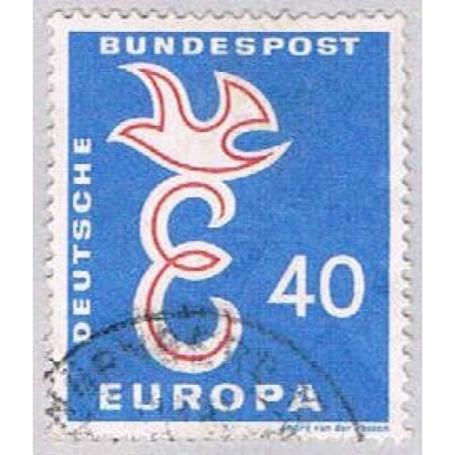 Germany 791 Used Europa 1958 (BP46709)