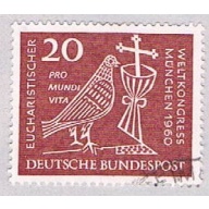 Germany 812 Used Dove Chalice 1 1960 (BP49621)