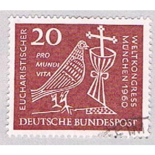 Germany 812 Used Dove Chalice 1 1960 (BP49621)
