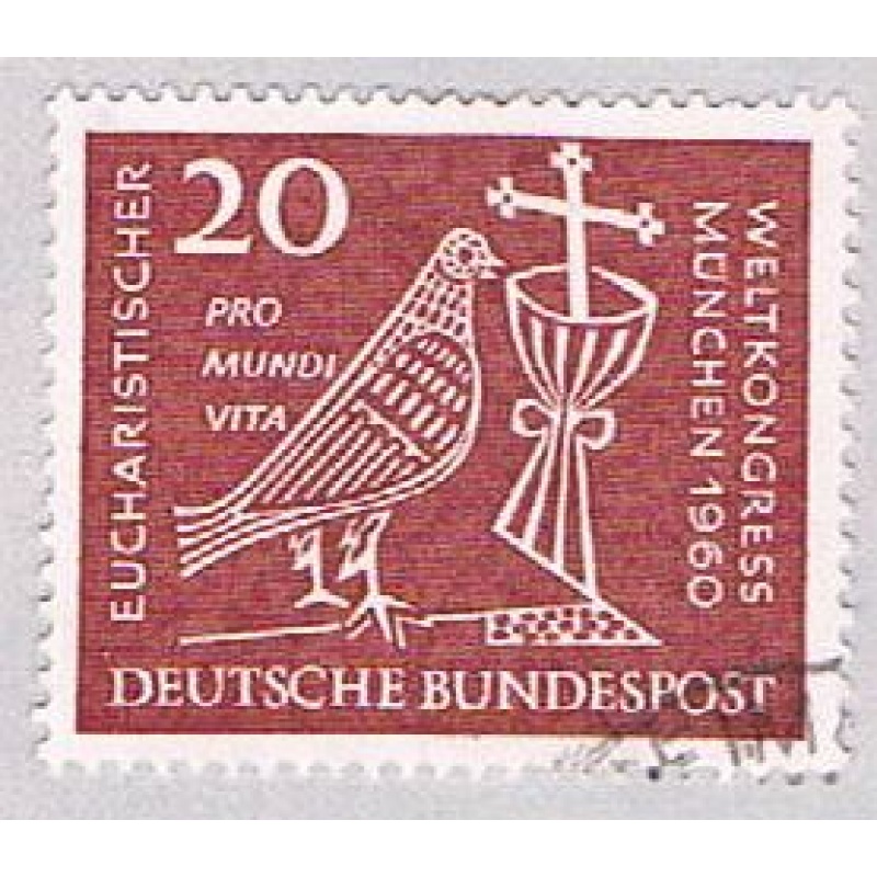 Germany 812 Used Dove Chalice 1 1960 (BP49621)