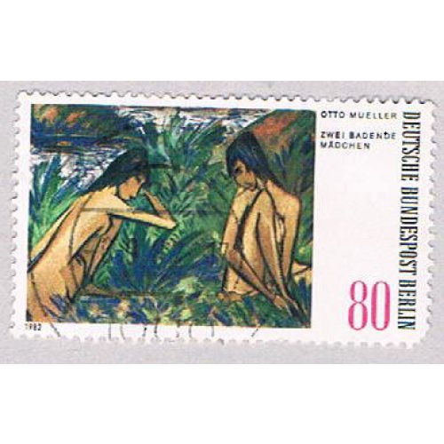 Germany 9N475 Used Painting 1982 CV 1.00 (BP48013)