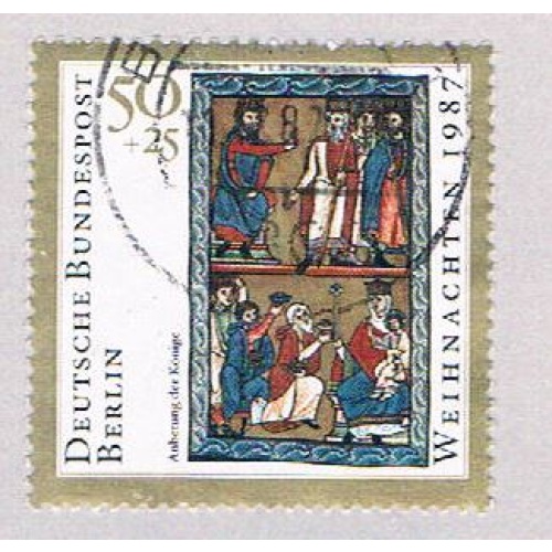Germany 9NB253 Used Christmas 1987 (BP50204)