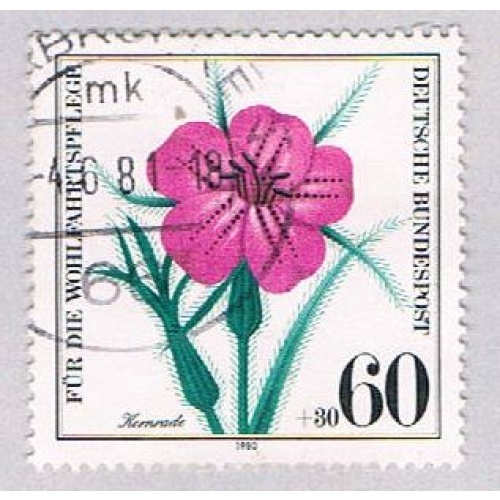 Germany B579 Used Flowers 1980 (BP44014)