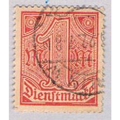 Germany O10 Used Numeral 1920 CV 2.00 (BP5082)