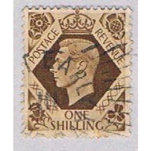 Great Britain 248 Used King George VI 1 1937 CV 1.00 (BP5389)