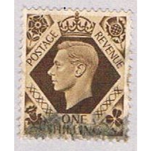 Great Britain 248 Used King George VI 1937 CV 1.00 (BP5385)